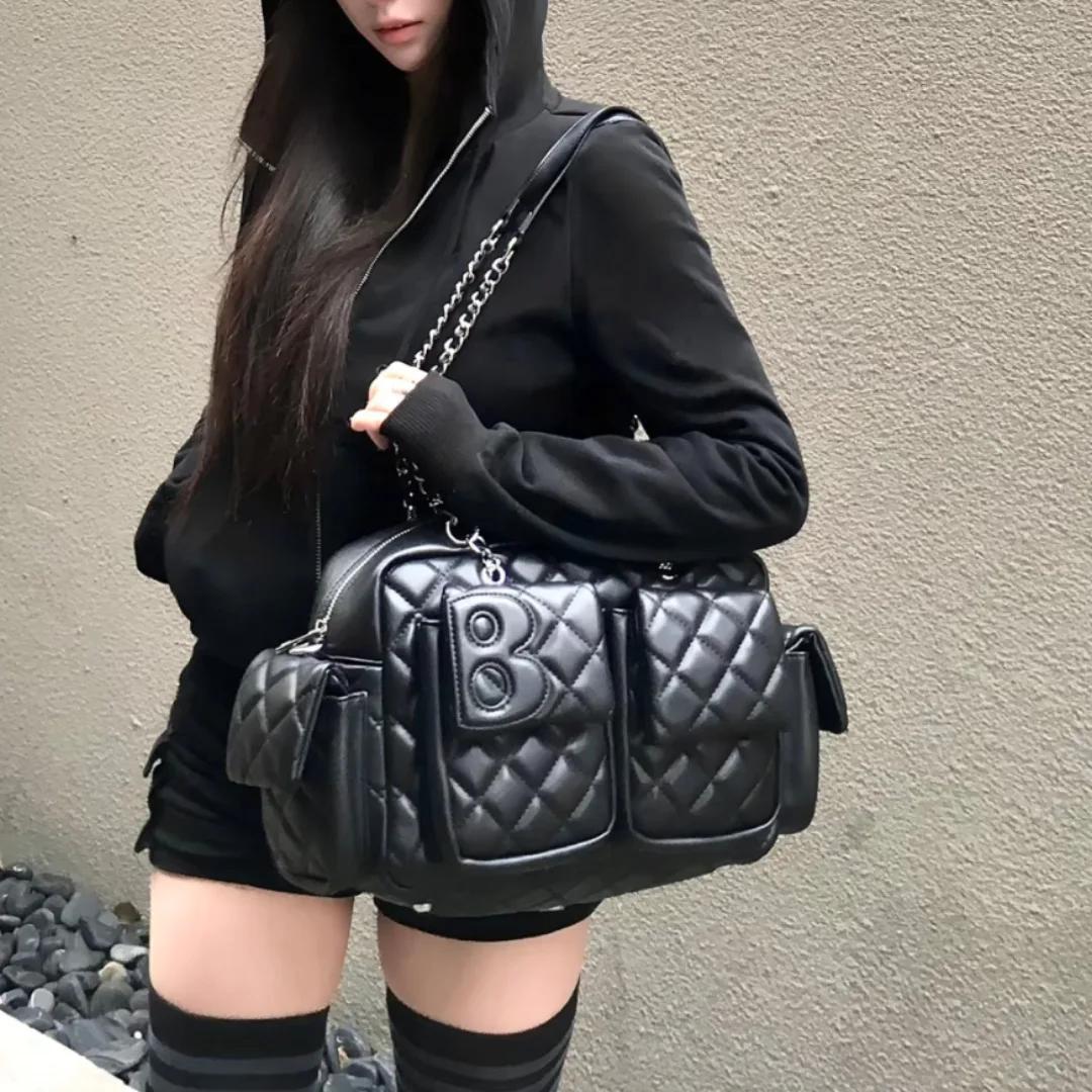 Sac à bandoulière classique de créateur pour femme, sac à langer de luxe grande capacité, sac fourre