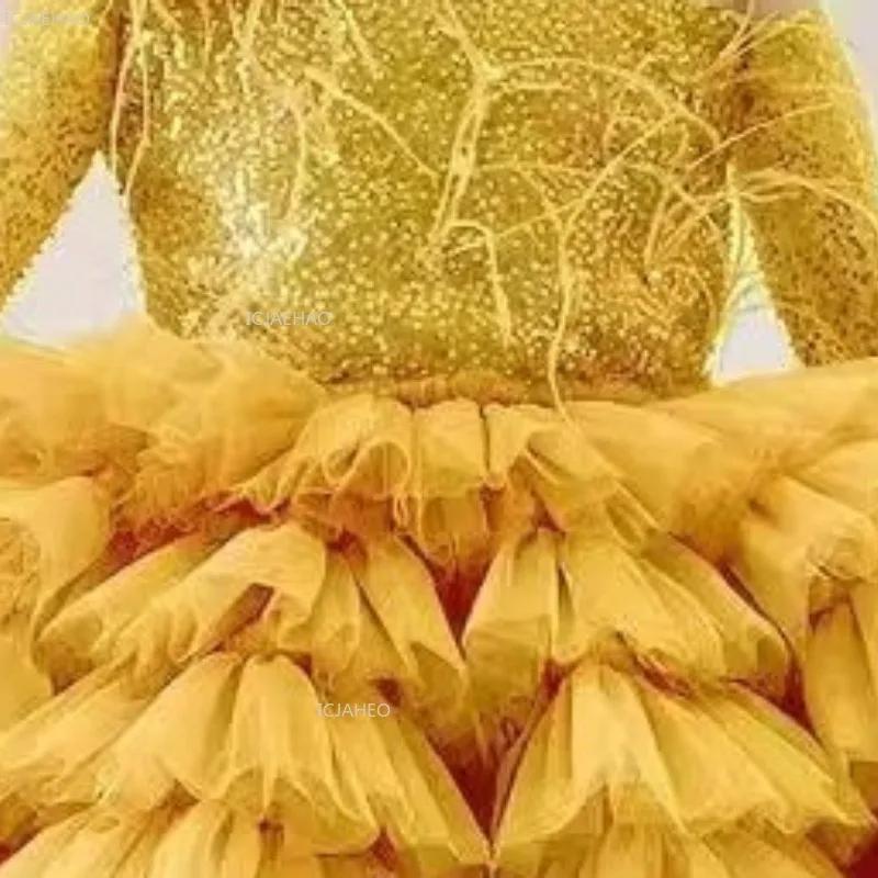 Robe de princesse pour fille avec traîne, idéale pour les fêtes, mariages, soirées, cérémonies, spec