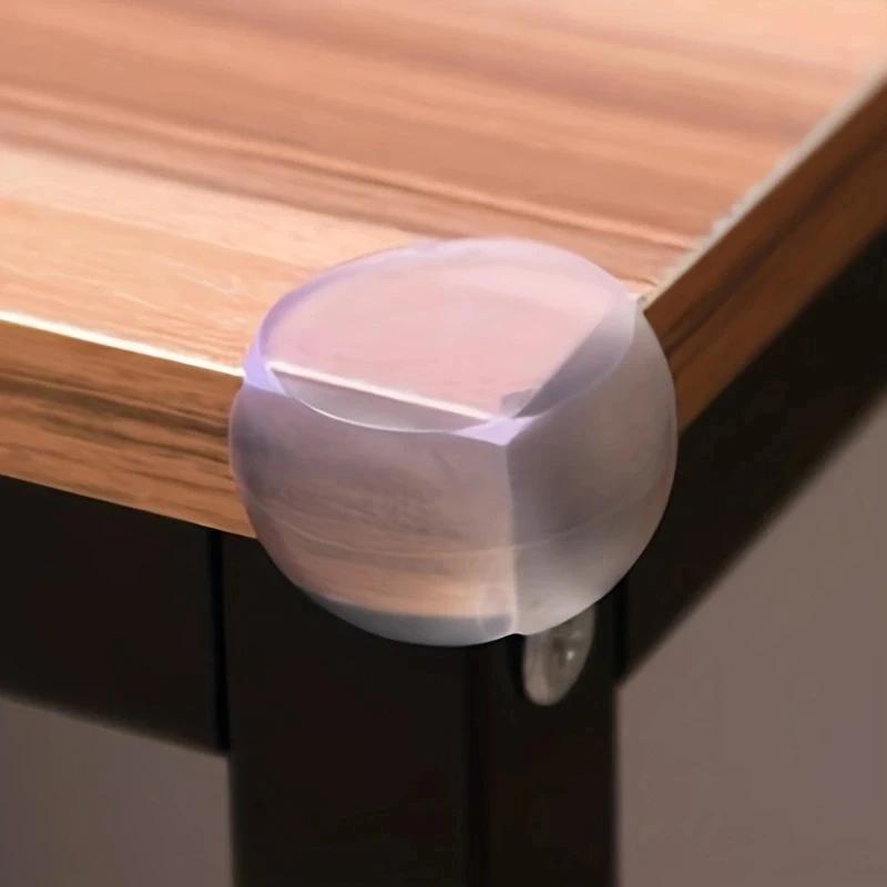 10 pièces sécurité Silicone protecteur Table doux Transparent enfants Anti Collision Table coin bord