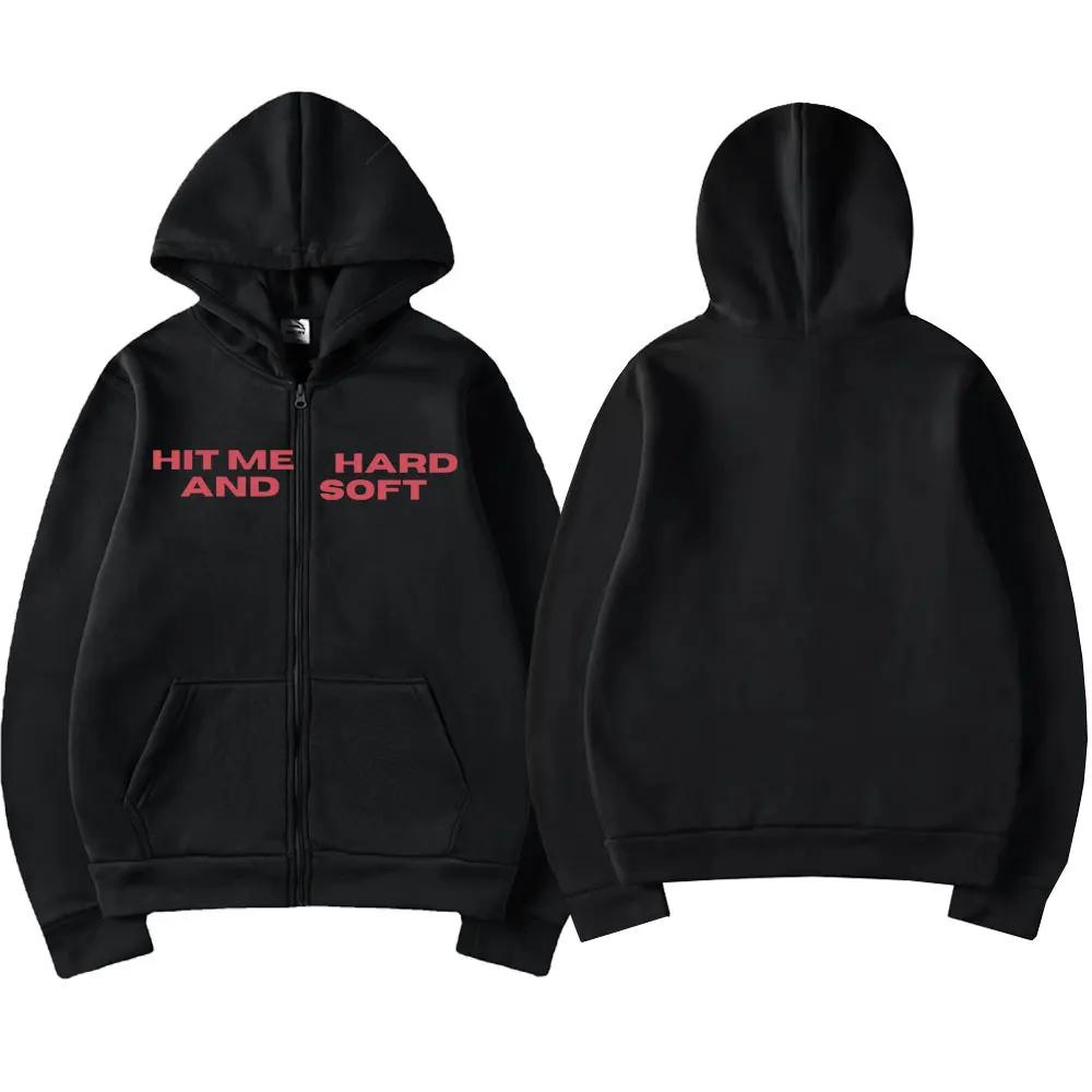 Hit Me dur et doux 2025 Tour sweat à capuche avec fermeture éclair Fans cadeau hommes femmes vêtemen