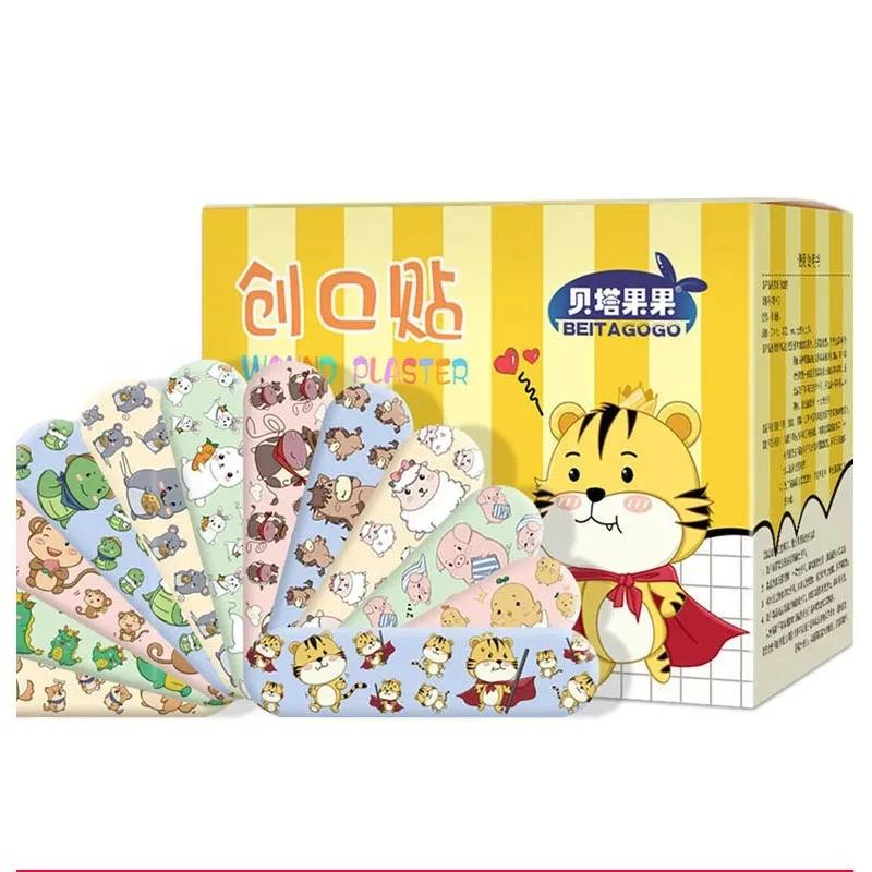 10-240pc motif de bande dessinée étanche hémostase bande d'aide autocollants pour enfants pansement 