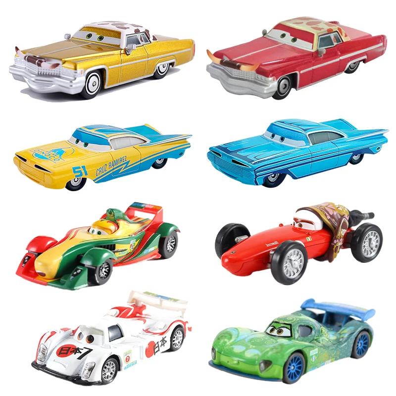 Voitures Disney Pixar Cars 2 Cars 3 Avion Hudson Boost Dinoco Mater Diecast Métal Lightning McQueen 
