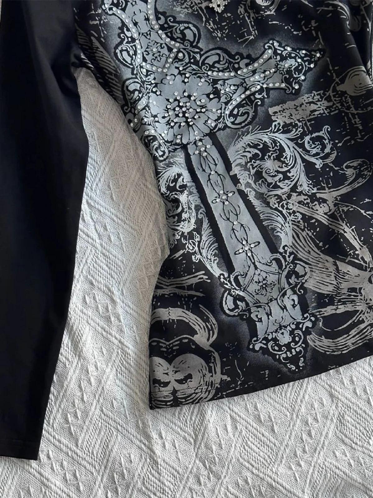 Femmes haut Y2k hauts 90s Vintage vêtements t-shirt pour femmes Kawaii gothique esthétique vêtements