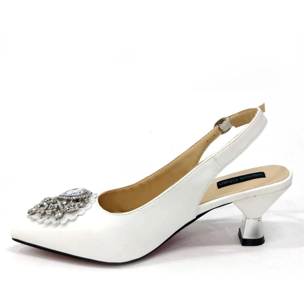 Venus Chan-Chaussures de Mariage à Talons Hauts pour Femme, Parka Jolie tue, Strass de Documents Bla