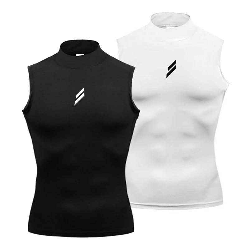 Chemise de Compression d'été pour hommes, débardeur de gymnastique, vêtements de Fitness musculaire,