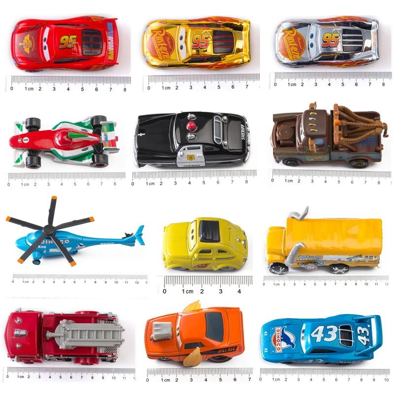 Voitures Disney Pixar Cars 3 Lightning Mcqueen Mater, modèle de voiture en alliage, Collection 1:55,