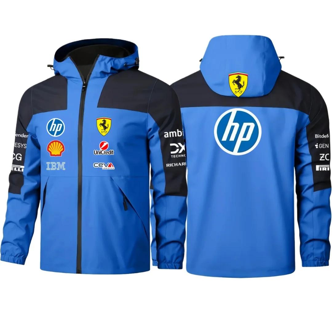 Veste de pilote de Formule 1 Ferrari 2026, numéro 16 Leclerc, numéro 44 Hamilton, même veste avec nu