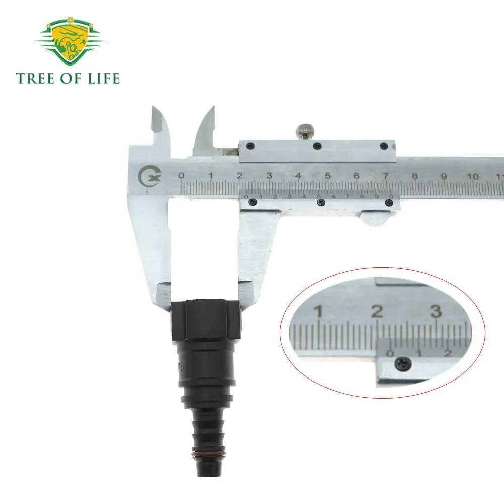 Raccord rapide de tuyau d'huile en Nylon ID8 9.89, pour voiture