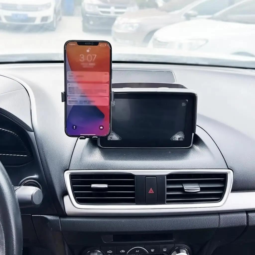 Support de téléphone de voiture pour Mazda 3 2014 2015 2016 BM BN, support de Navigation fixe pour é