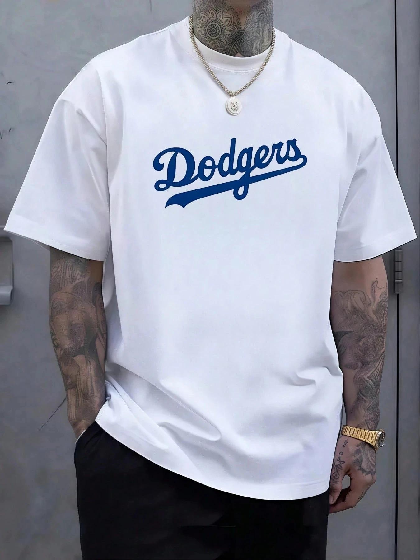 Hommes audacieux Dodgers Script emblème en bleu profond célébrant le patrimoine de Baseball intempor