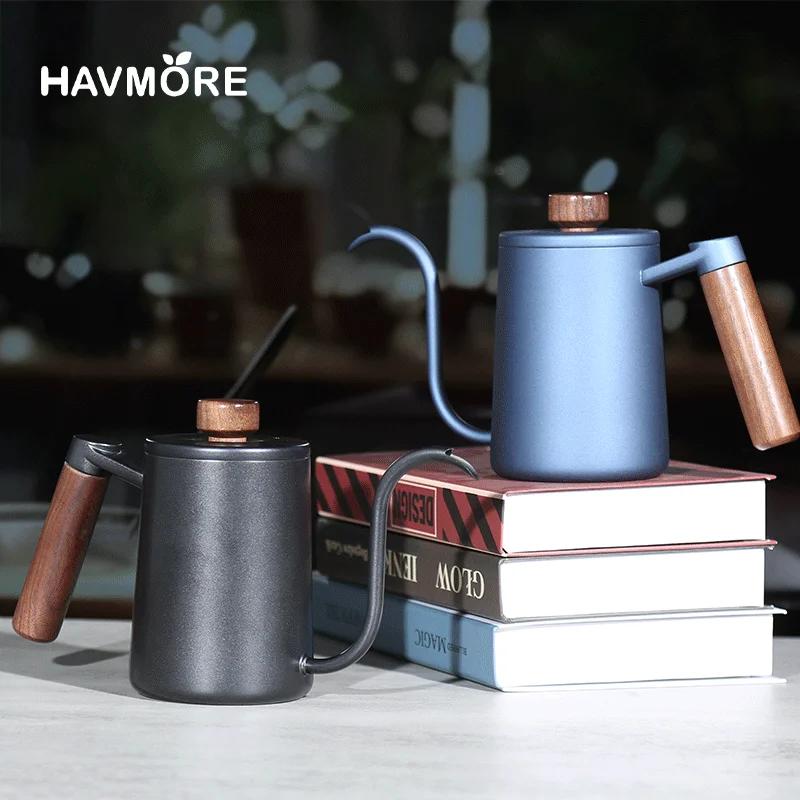 304 acier inoxydable 600ml Long bec col de cygne Barista expresso cafetière bouilloire théière acces