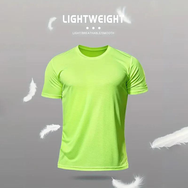 T-shirt à col rond pour hommes, imprimé électrocardiogramme, confortable et respirant, à la mode, po