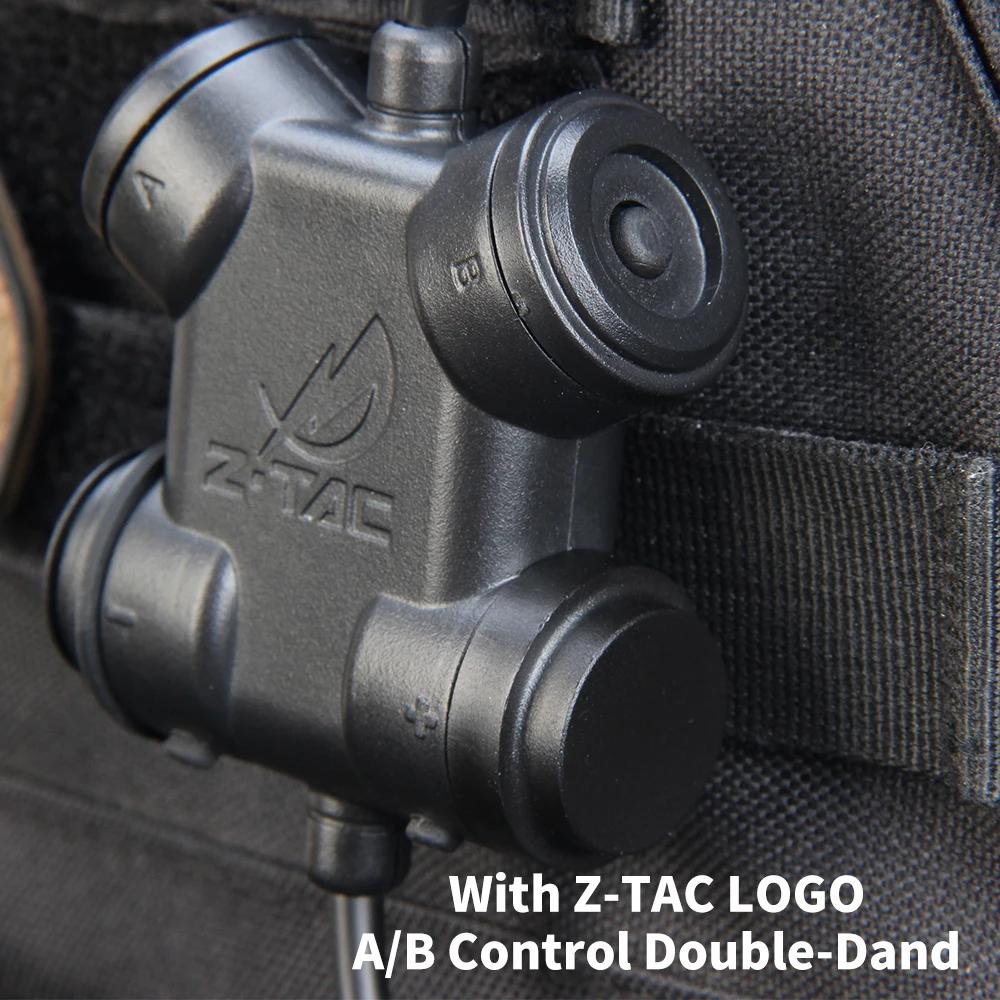 Z-TAC DulMédiateur set Ptt Double Bouton Canal Unique MendMotorola Walperforé talperforé Accessoires
