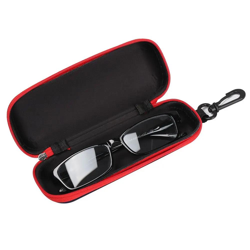 Boîte à Lunettes en Tissu Denim à Fermeture Éclair, Conteneur de Protection, Étui pour Lunettes de L