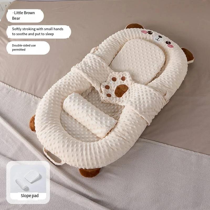 Lit dans le lit bébé et nouveau-né Anti-pression bébé 0-3 ans Anti-surprise couché sommeil outil mag