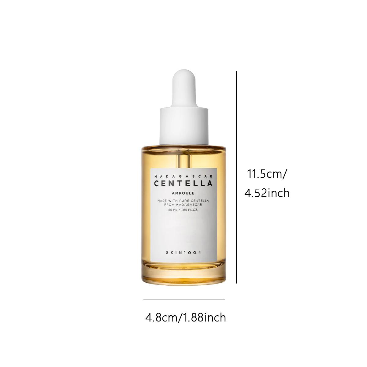SKIN1004 Ampoule à la Centella de Madagascar 55ml, apaisante et régénérante, calme les rougeurs, lég