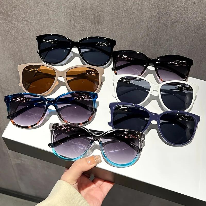 Lunettes de soleil œil de chat pour femmes, lunettes de soleil papillon rétro, lunettes d'alpinisme 