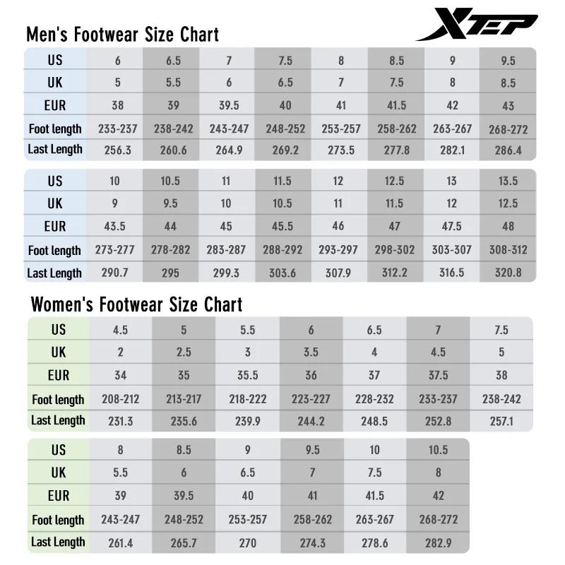 Xtep Little Basque chaussures de sport unisexe été Vintage chaussures de sport confortable antidérap