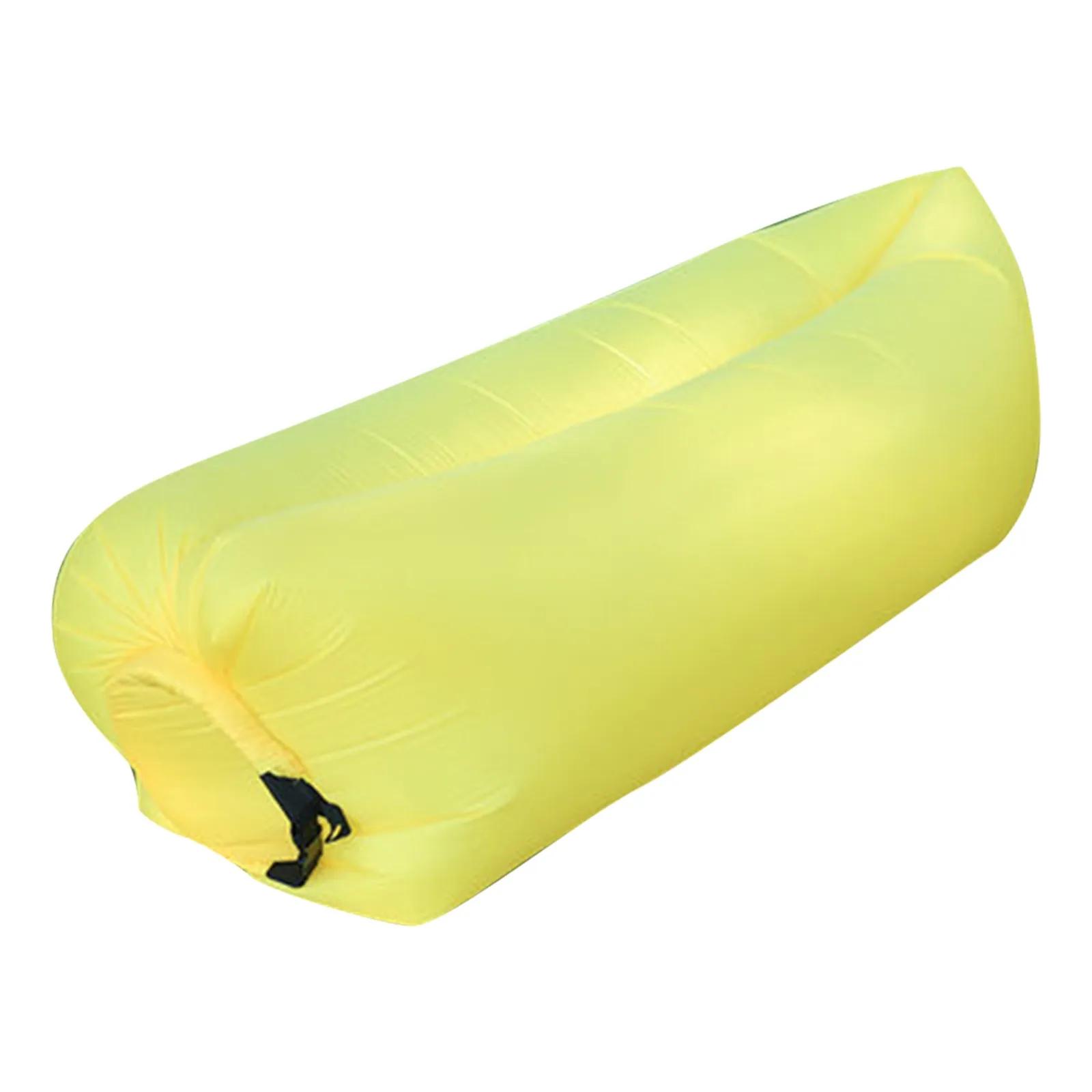 Sac de canapé gonflable paresseux d'air extérieur, canapé de Camping Portable, sac de couchage à Air