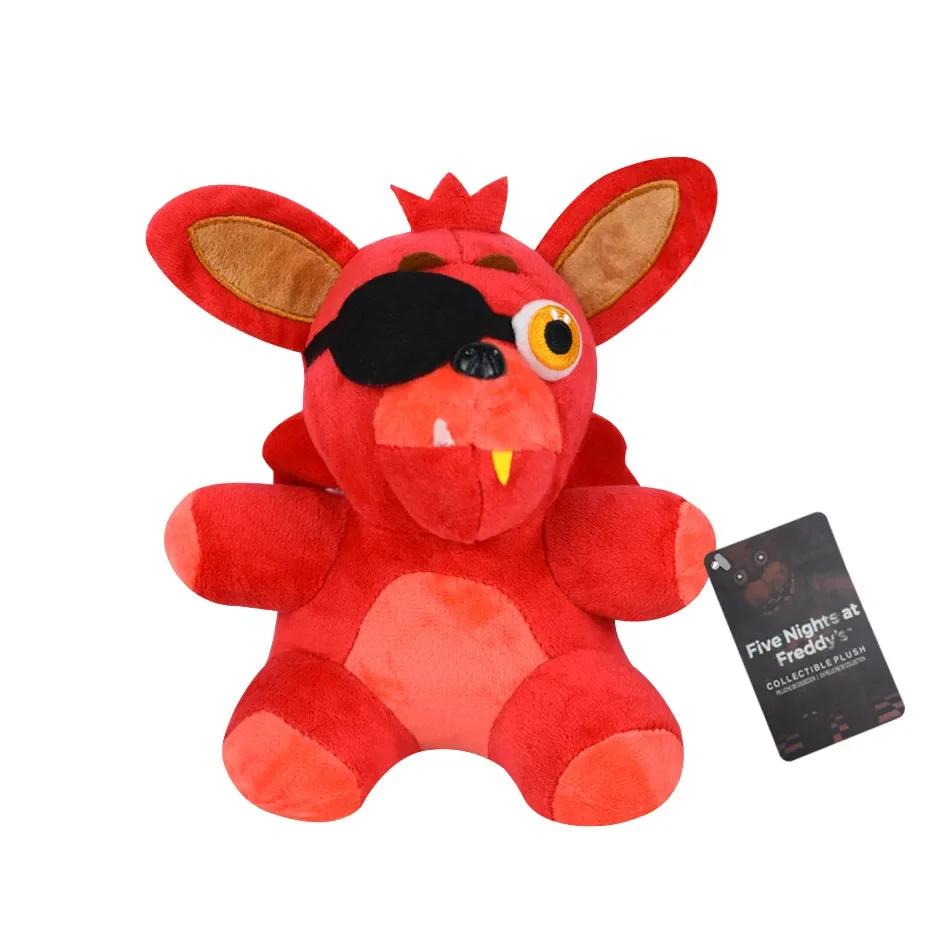 2025New FiveNight At Freddy Fnaf mignon jouets en peluche poupée Bonnie ours Foxy dessin animé poupé