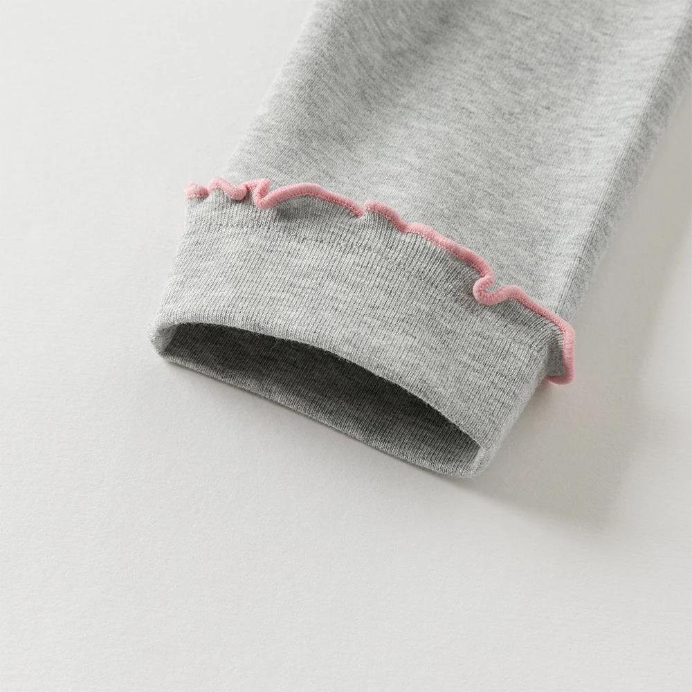 Dave Bella ensemble pantalon pour enfants filles Leggings à manches longues décontracté deux pièces 