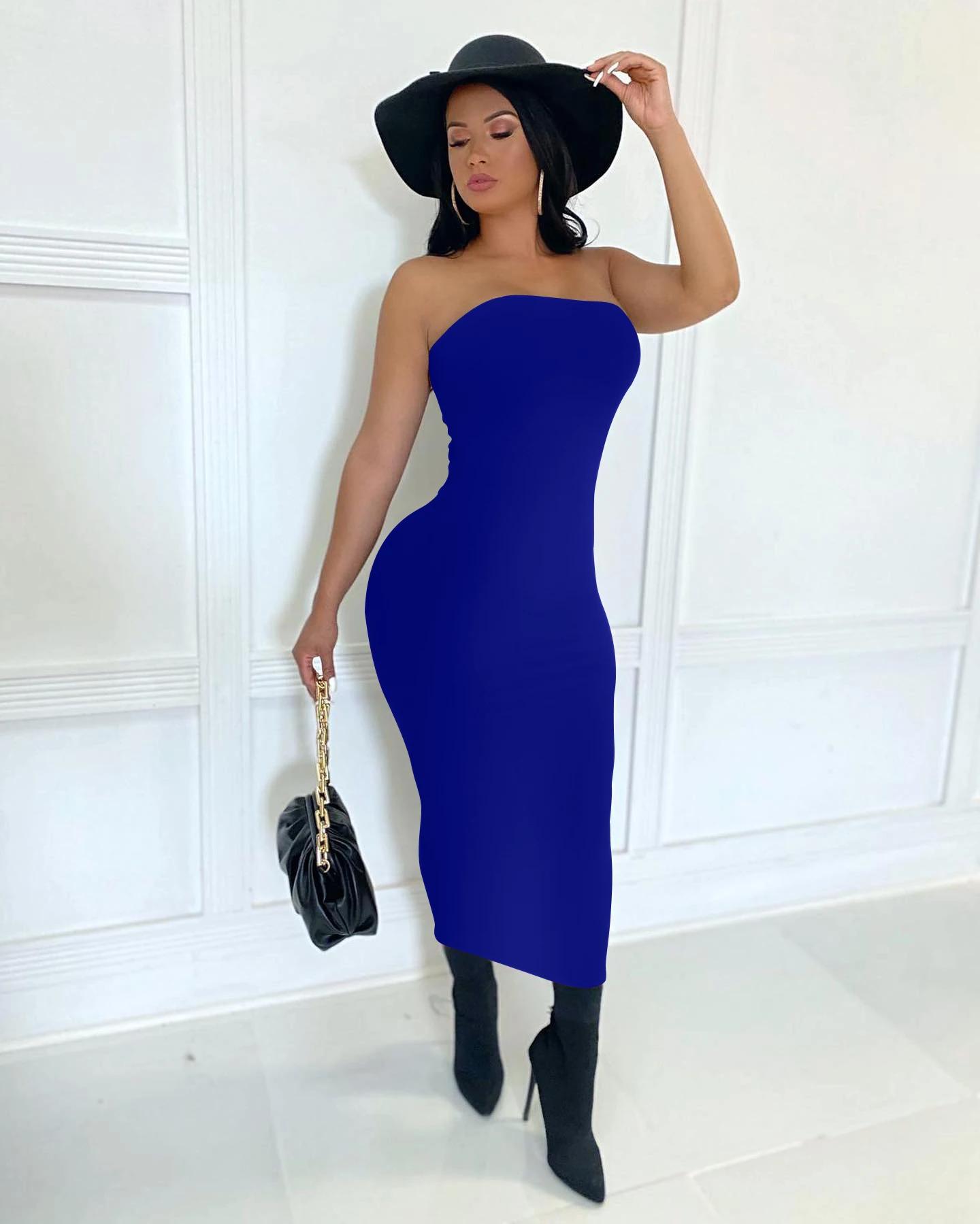 Robe de plage longue sans manches pour femmes, Sexy, enveloppée sur la poitrine, été