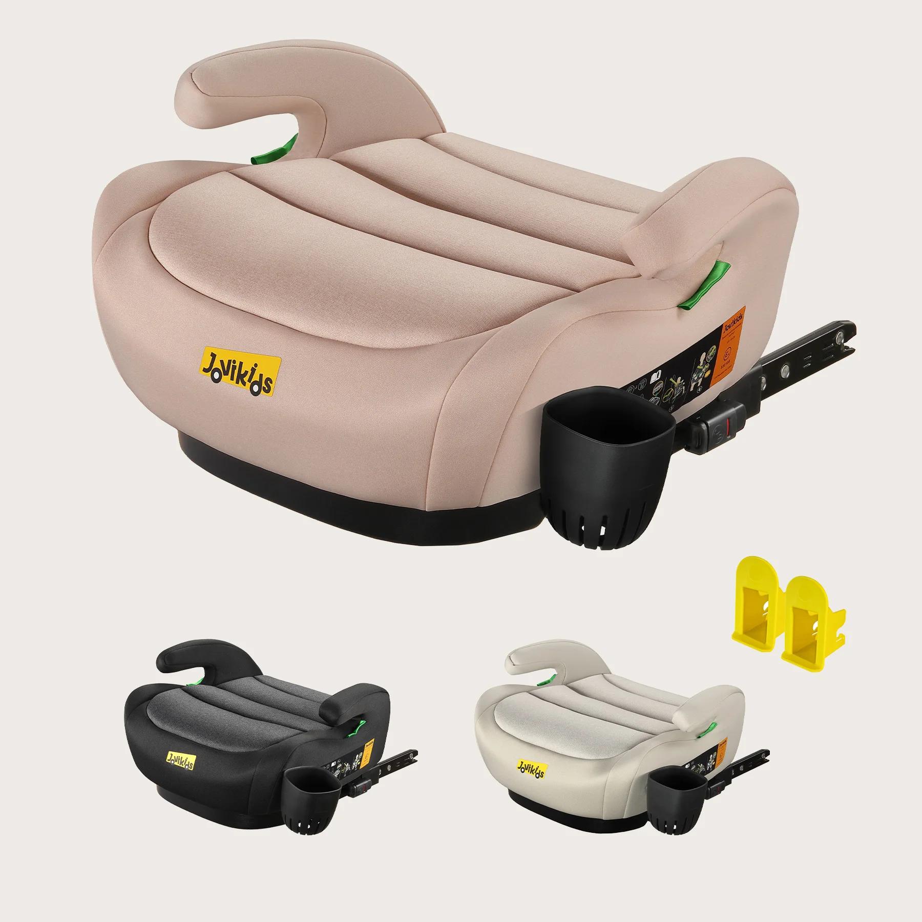 Siège rehausseur portable Jovikids OHHO+ avec porte-gobelet, pour siège auto de voyage pour enfants,