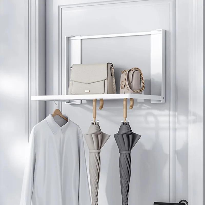 Étagère latérale magnétique en métal pour Machine à laver, gain de place, porte-vêtements pliant, sa