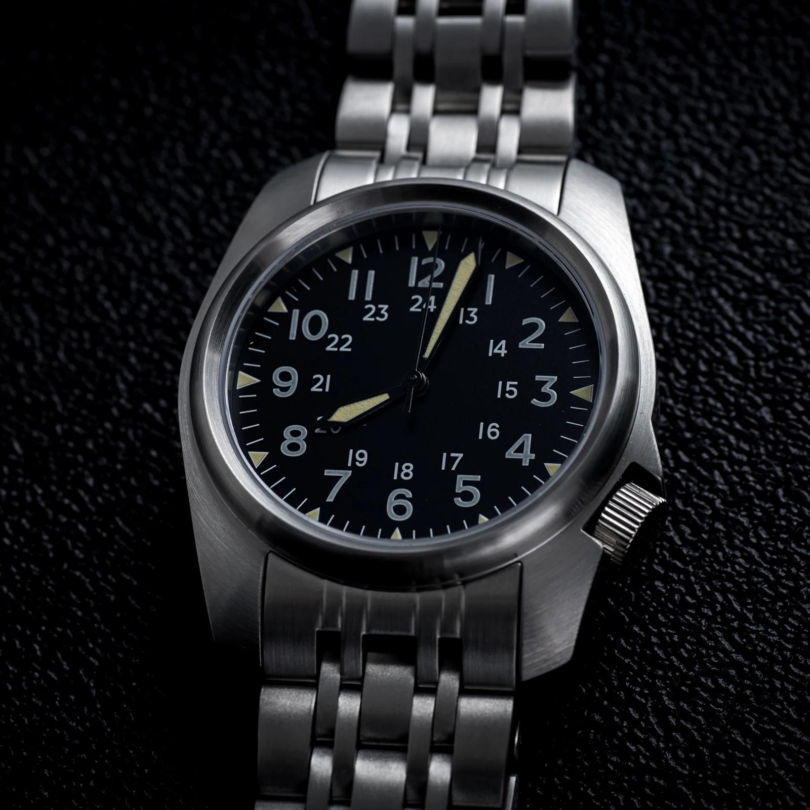 Saphir cristal hommes montres japon mouvement étanche 5Bar natation luxe affaires en acier inoxydabl