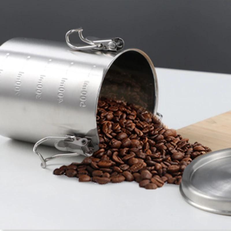 Pots hermétiques à thé, récipients hermétiques pour céréales entiers pour aliments, récipient scellé