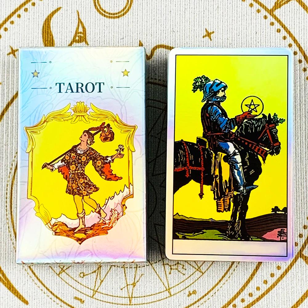 Tarot Oracle 78 pièces cartes spécialement conçues divertissement familial destin Divination jeu de 