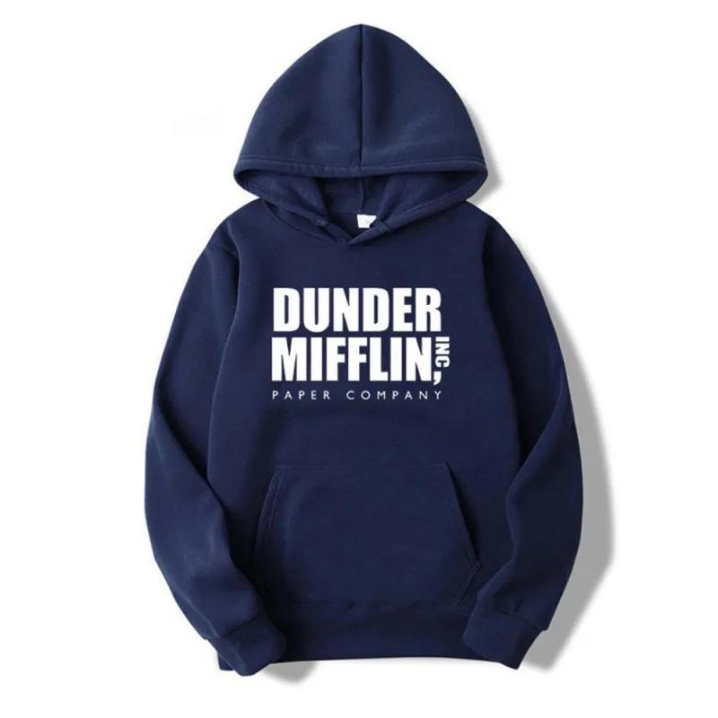 Dunder Mifflin Paper Company Sweat à capuche The Office Sweat-shirt unisexe décontracté à capuche