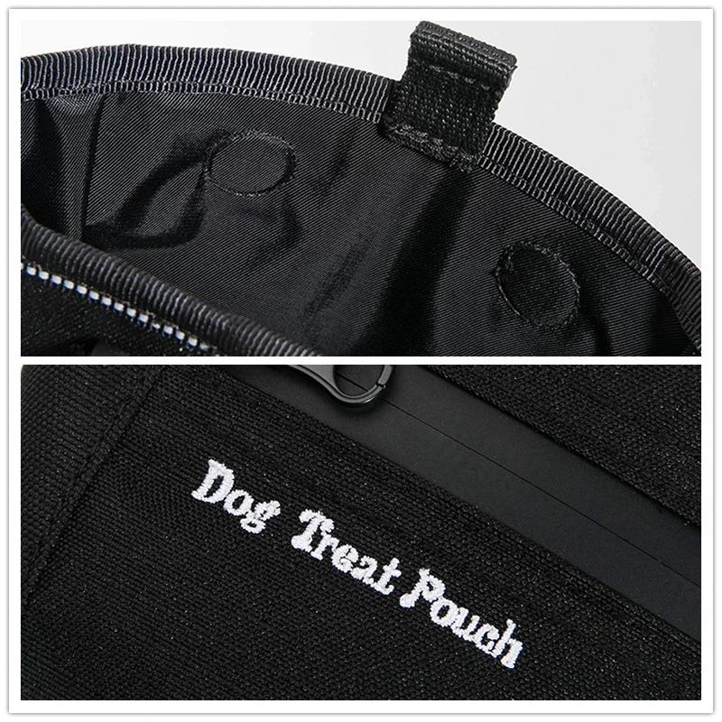 Sac de friandises pour chien de qualité, pochette professionnelle à ouverture magnétique, pochette d
