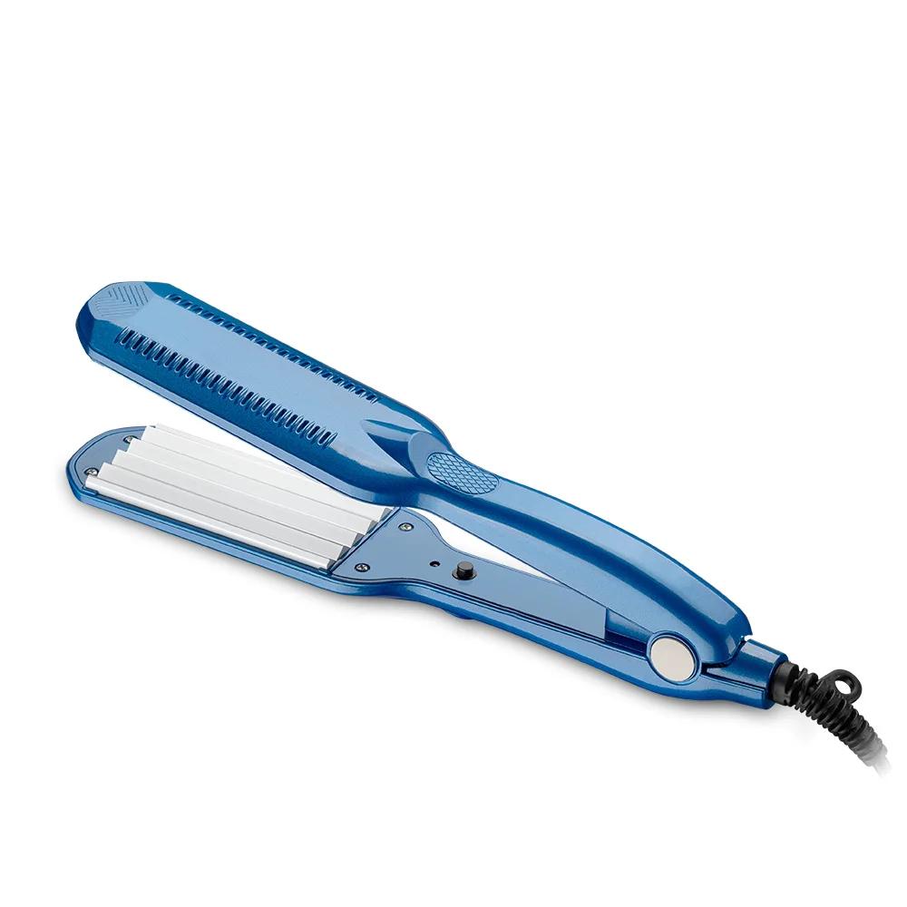 Fers à friser électroniques, fers à friser, fer à friser ondulé en titane, outils en fer à vagues