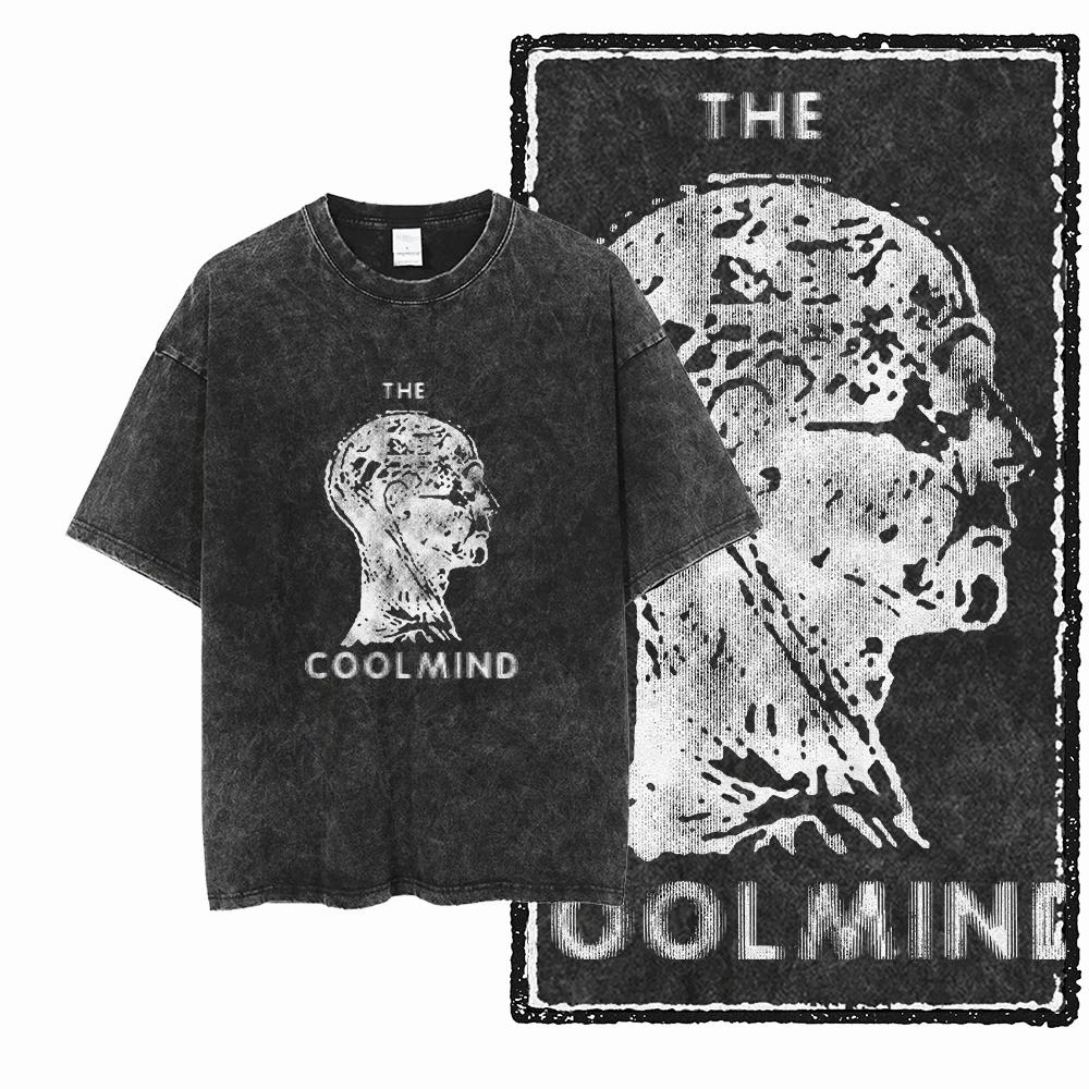 ZF STREETWEAR imprimé coton lavé à l'acide graphique exclusif unisexe t-shirt Cool Vintage rétro hom