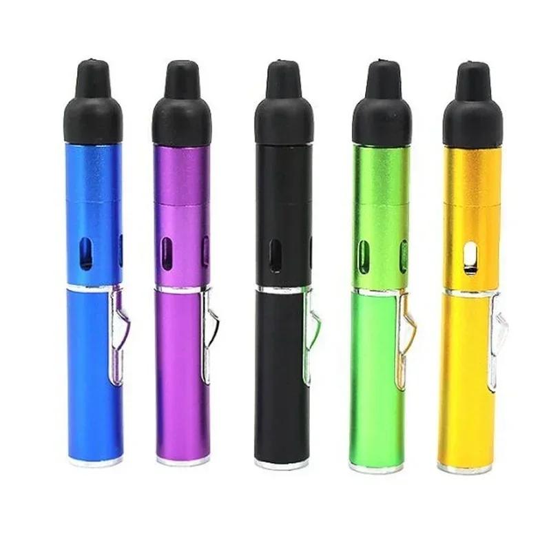 Briquet long portable en métal, tout en un, tuyau, poignées intégrées, amovible, gonflable, coupe-ve