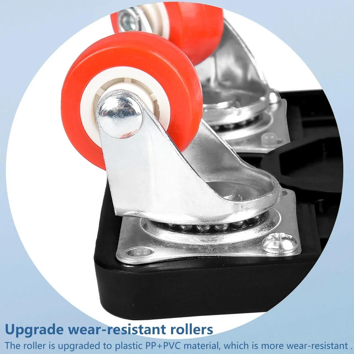 Ensemble de rouleaux de Transport mobiles pour meubles, outil de roulettes de levage de meubles robu