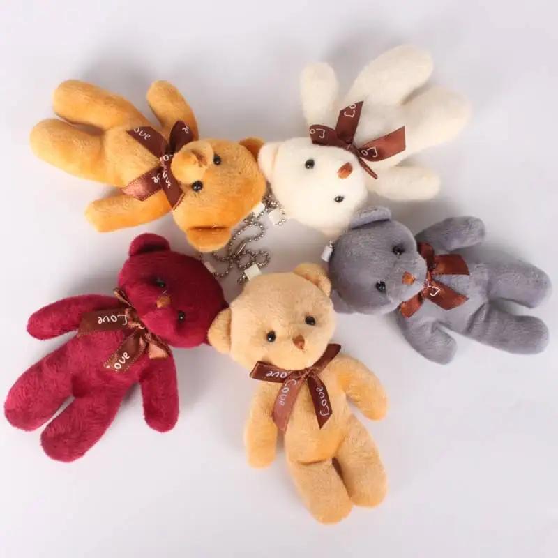 12 pièces/lot ours en peluche doux jouets en peluche Mini ours en peluche poupées jouet petit cadeau