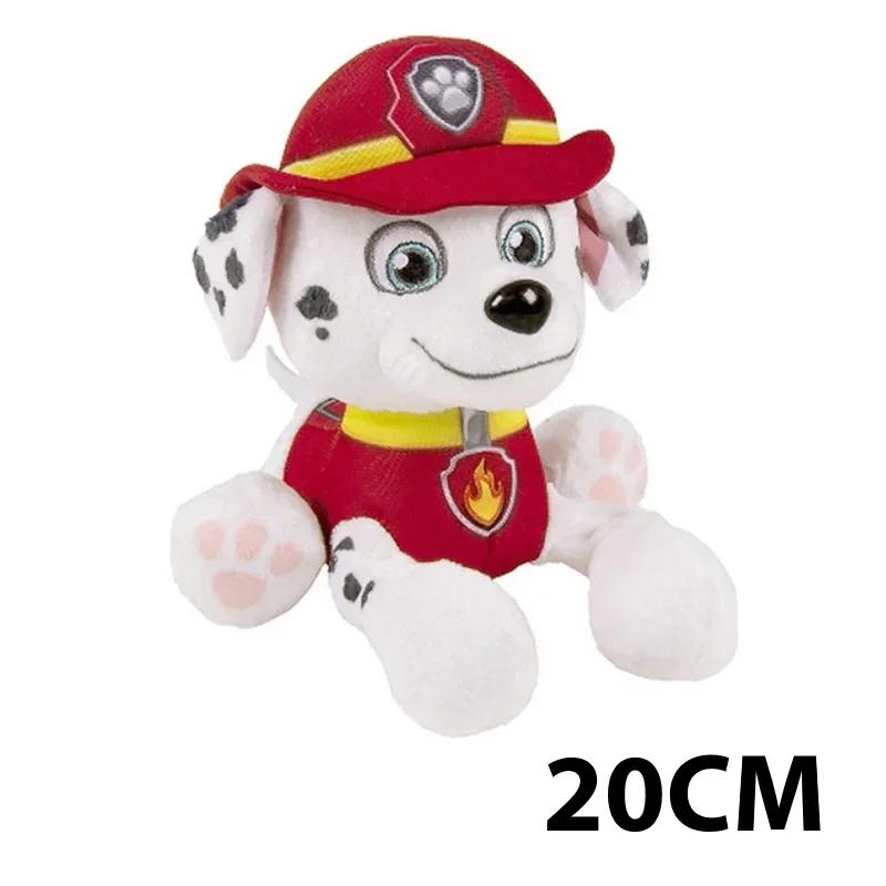 27cm patte en peluche chien Everest Tracker Chase Skye peluche poupée Anime peluche enfants jouets c