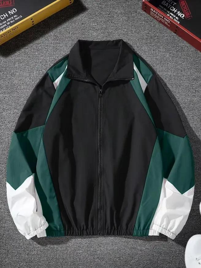 Veste colorée pour hommes, légère, décontractée, voyage, coupe-vent et résistante à l'usure, tissu d