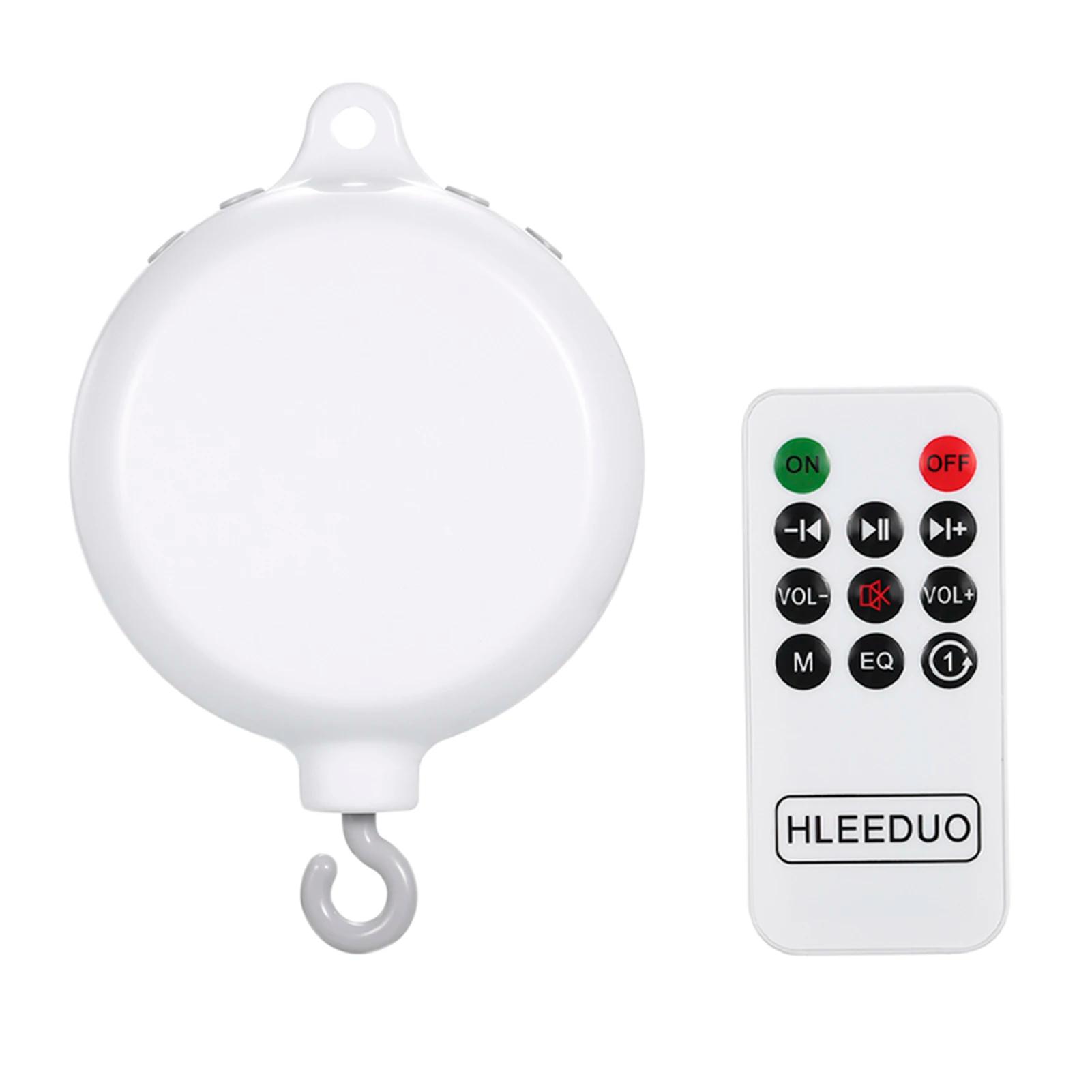 Boîte à musique télécommandée pour enfants - 35 chansons USB et cloches de mouvement berceuse
