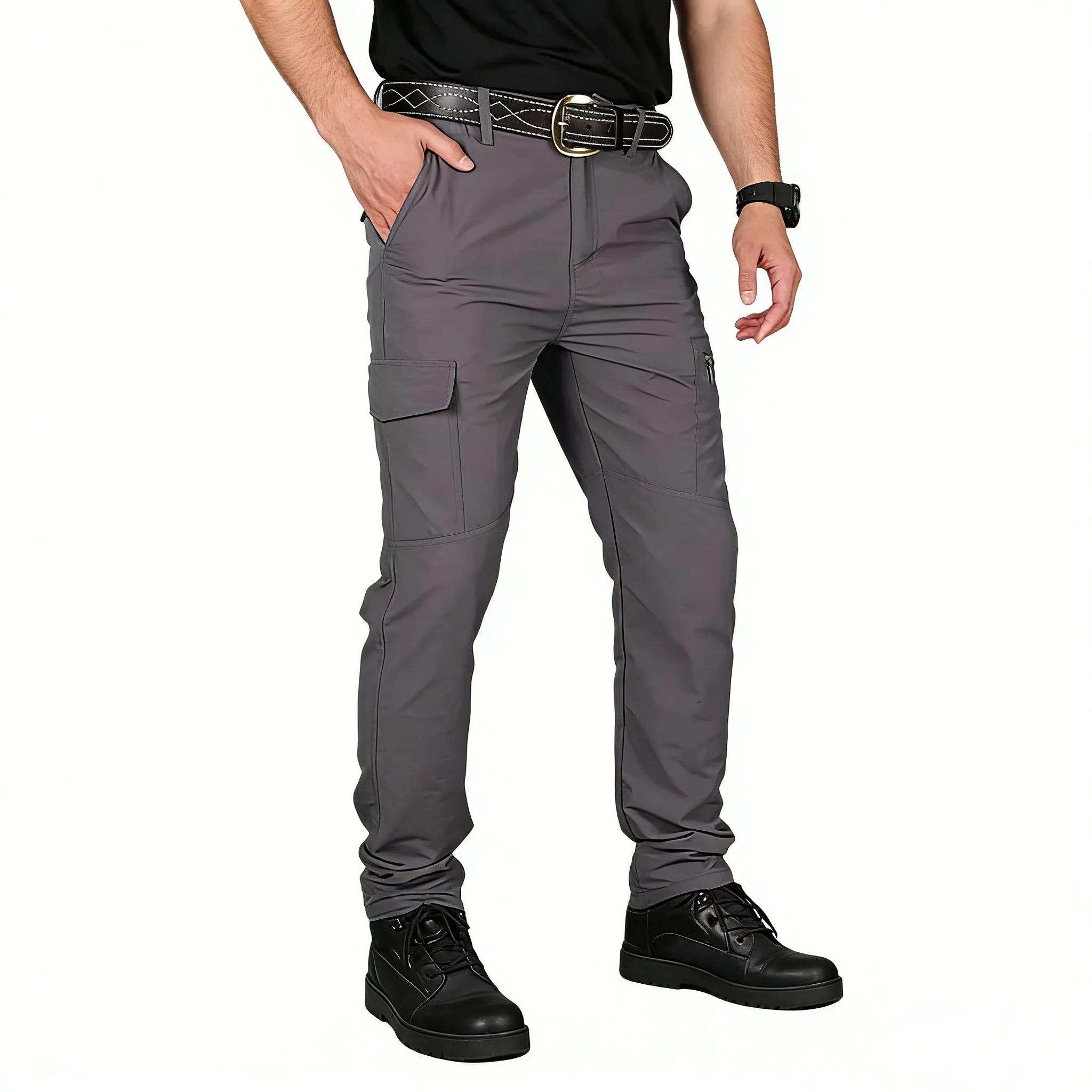 Pantalon cargo d'été pour hommes, taille asiatique, pantalon militaire tactique, jogging, trekking, 