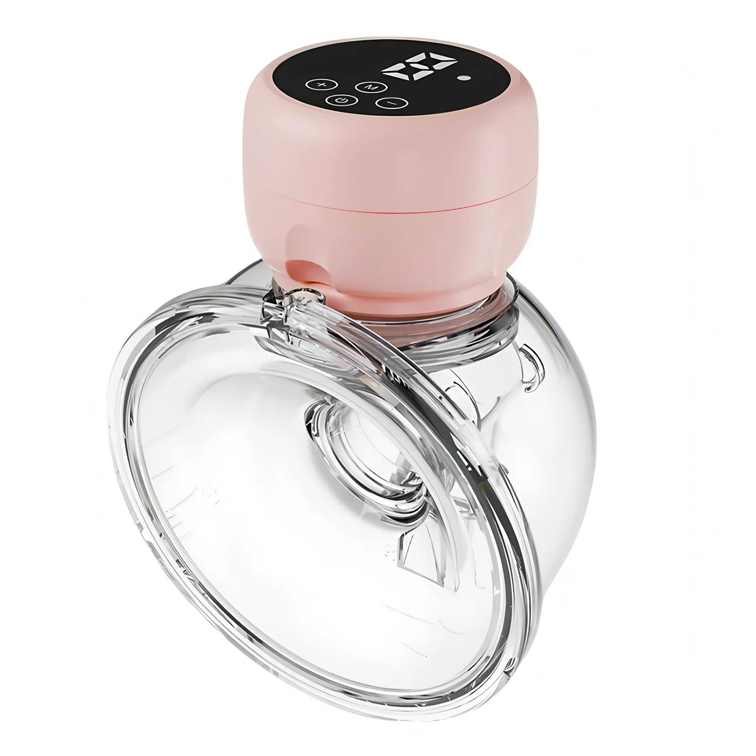 Tire-lait portable sans fil - Tire-lait électrique rechargeable mains libres avec collecteur de lait