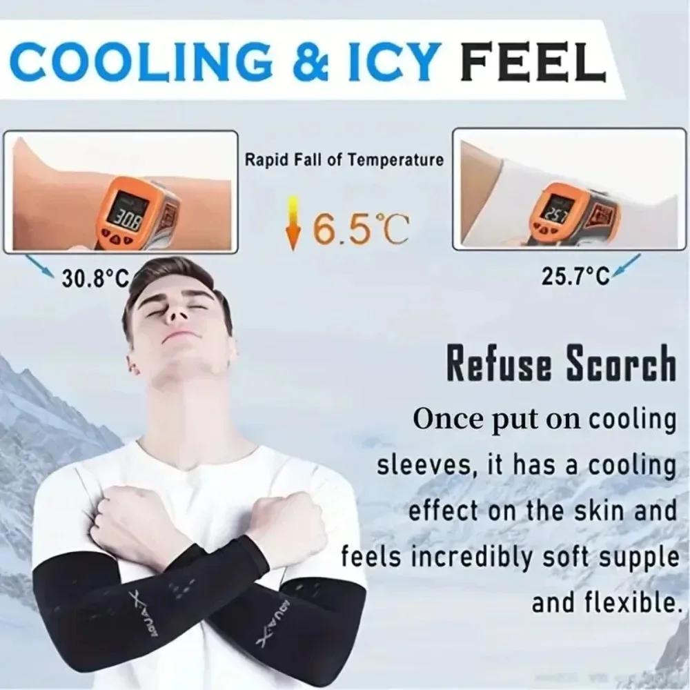 3 paires de manchons de protection solaire UV pour les bras – Protection respirante, utilisables pou