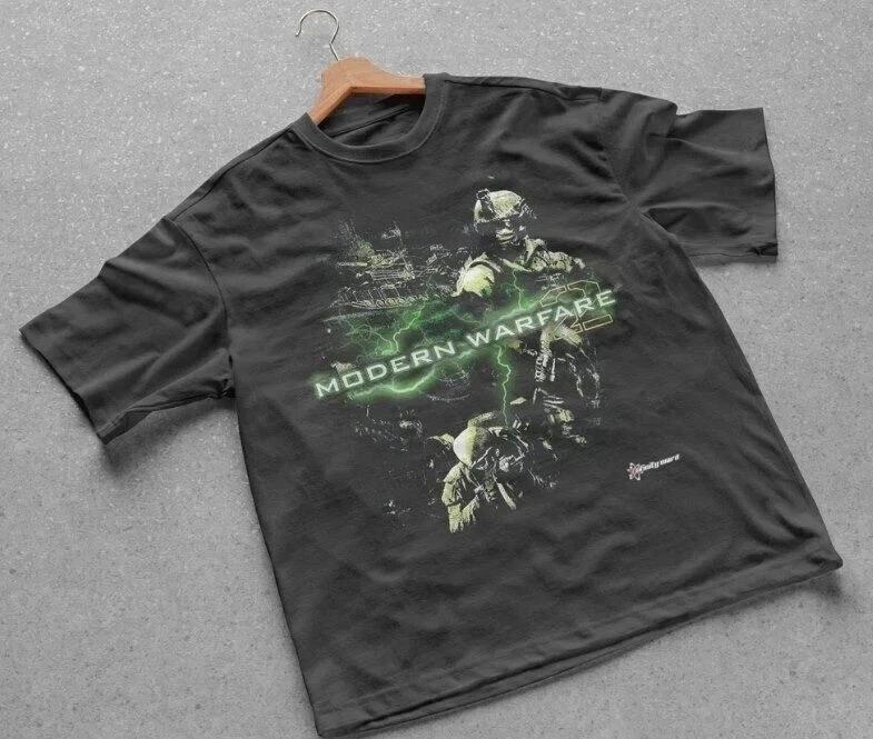 Modern Warfare 2 T-shirt graphique vintage Grunge Y2K Tapout Amity Affliction Emo