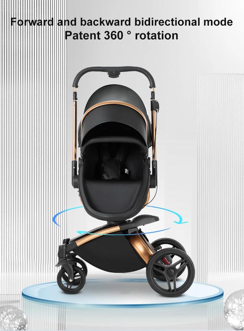 Poussette bébé voiture pour landau pour nouveau-né bébé accessoires bébé Buggy infantile 3 en 1 pous