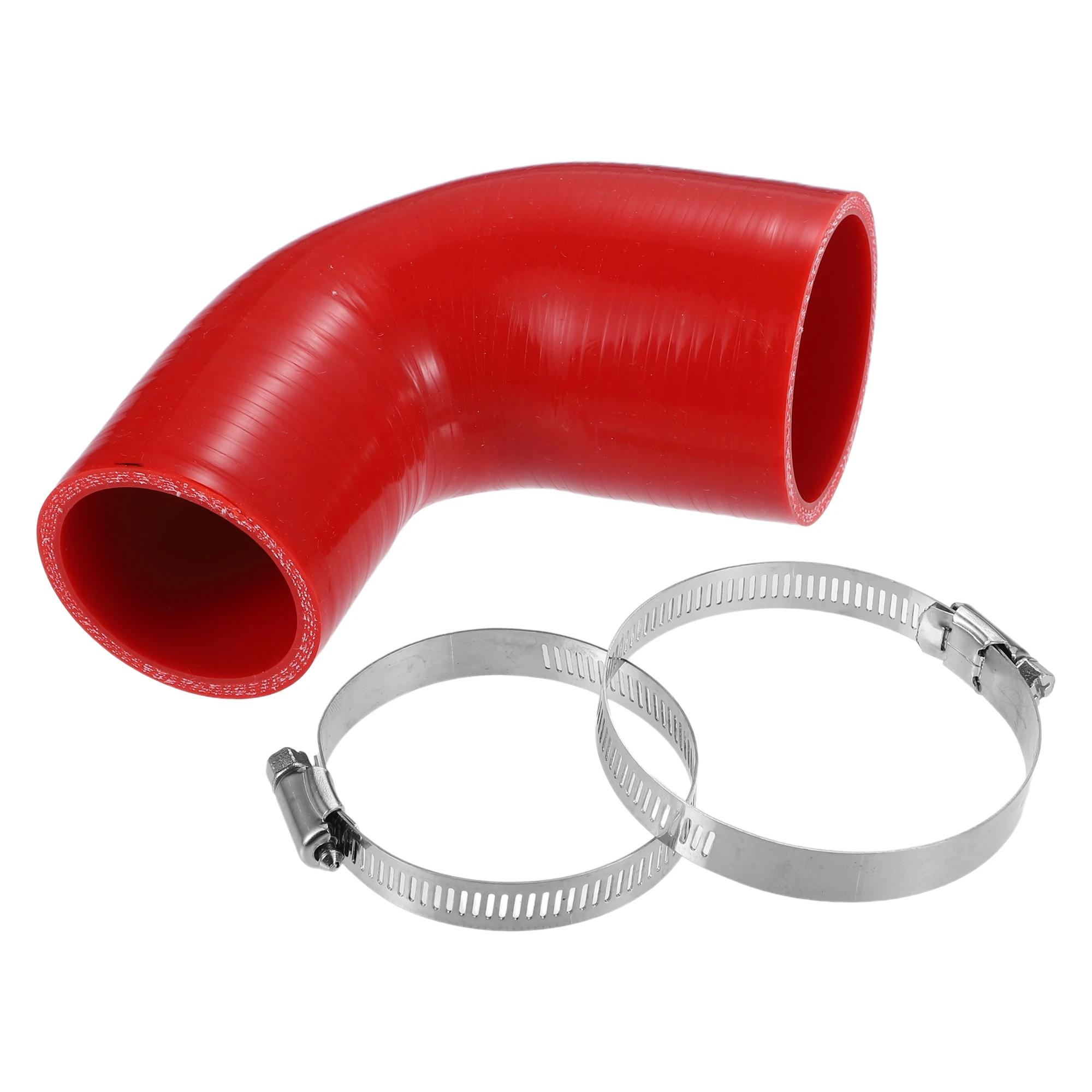 UXCELL 51mm ID à 63mm ID 51mm ID à 76mm ID universel coude à 90 degrés coupleur de tuyau en Silicone