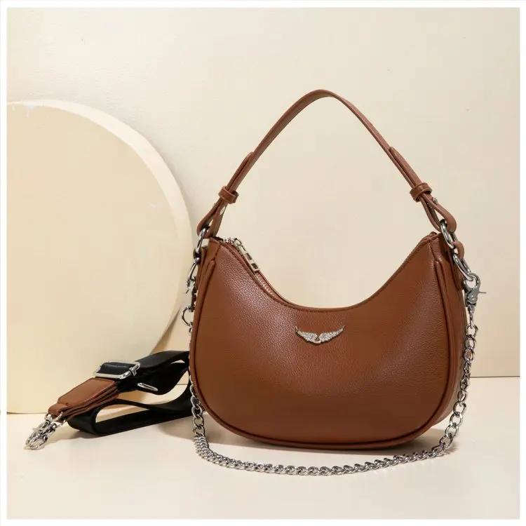Sac fourre-tout chic de créateur, grande capacité, simple mais élégant, peut servir de sac à langer 