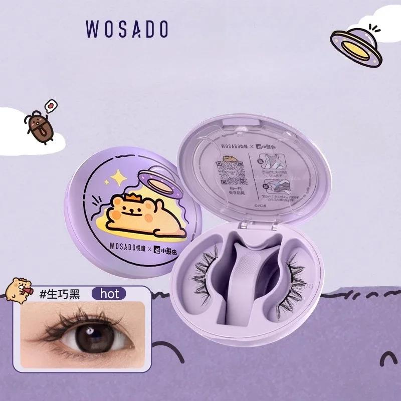 WOSADO cils magnétiques haut de gamme grossissant les yeux pas d'adhésif réutilisable magnétique fau