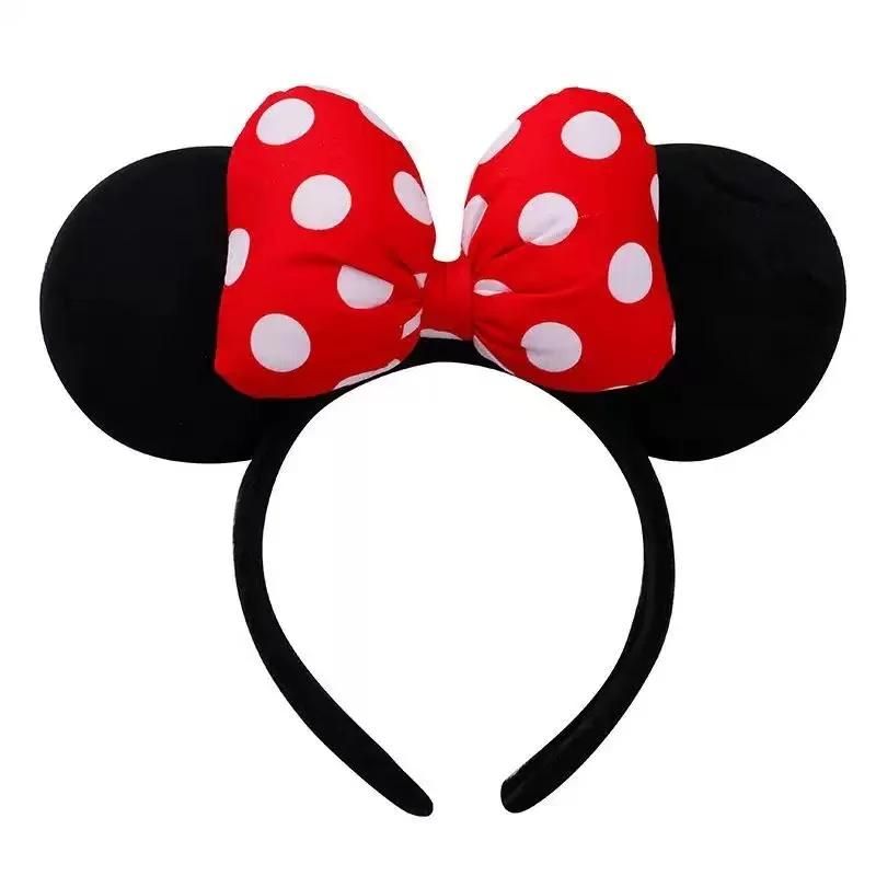 Bandeau d'oreille Disney Mickey Mouse, bandeau pour parc d'attractions, écailles de poisson, maille 